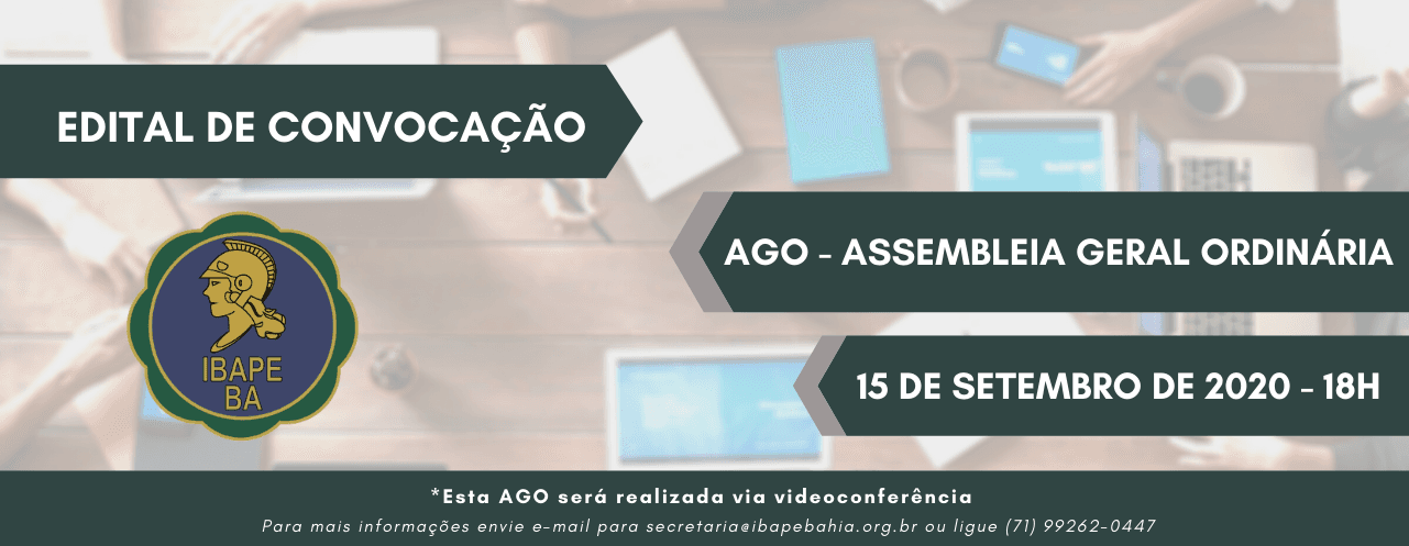 1º Assembleia Geral Ordinária de 2020