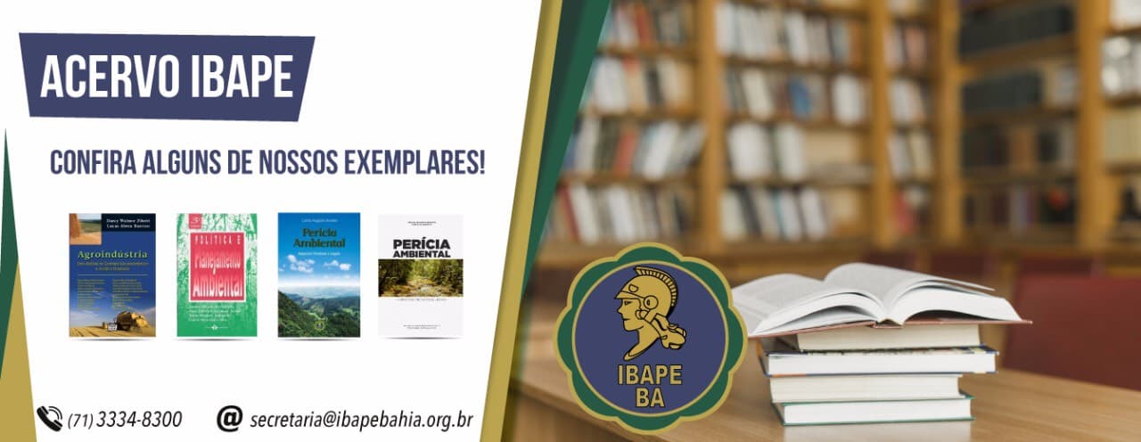 Acervo IBAPE BA – Exemplares à venda
